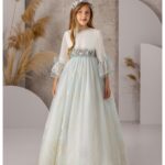 Vestido Comunión Carmy Romántico 3608
