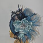 Tocado Fiesta Flor Contraste 2761