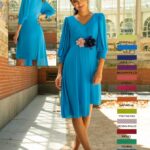 Vestido Corto Gasa Alma Gemela 23033
