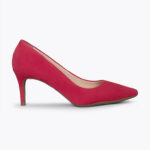 Zapato Salón Tacón Aguja Stiletto Rojo