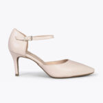 Zapato Fiesta Tacón Cómodo Donna Nude