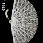 Abanico Novia Liso Blonda Marfil 1626
