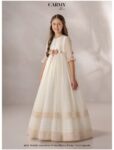 Vestido Comunión Romántico Carmy 4624