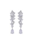 Pendientes Circonita Plata Vella