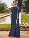 Vestido Novia Elegante Manga Mariposa 8G11