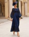 Vestido Midi Invitada Moderno 8G56