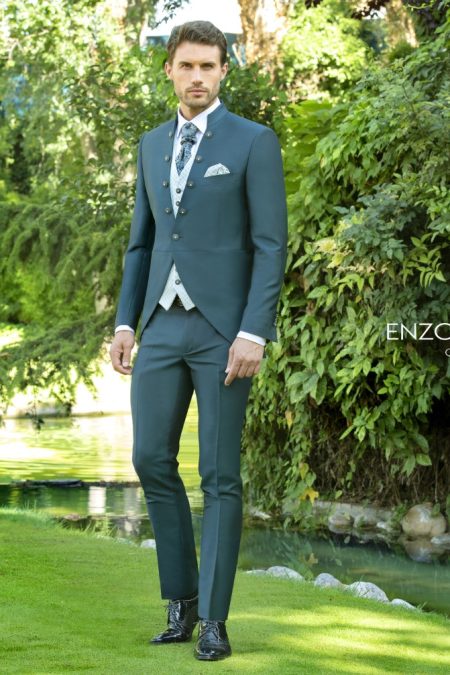 Tranje Novio Nuevo Chaqué Enzo Romano 2403