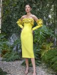 Vestido Corto Combi Tafeta 50540