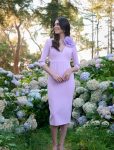 Vestido Midi Flor Hombro Orbu