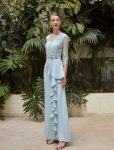 Vestido Madrina Cuerpo Bordado 50601