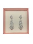 Pendientes Fiesta Largo Baño Plata 217529