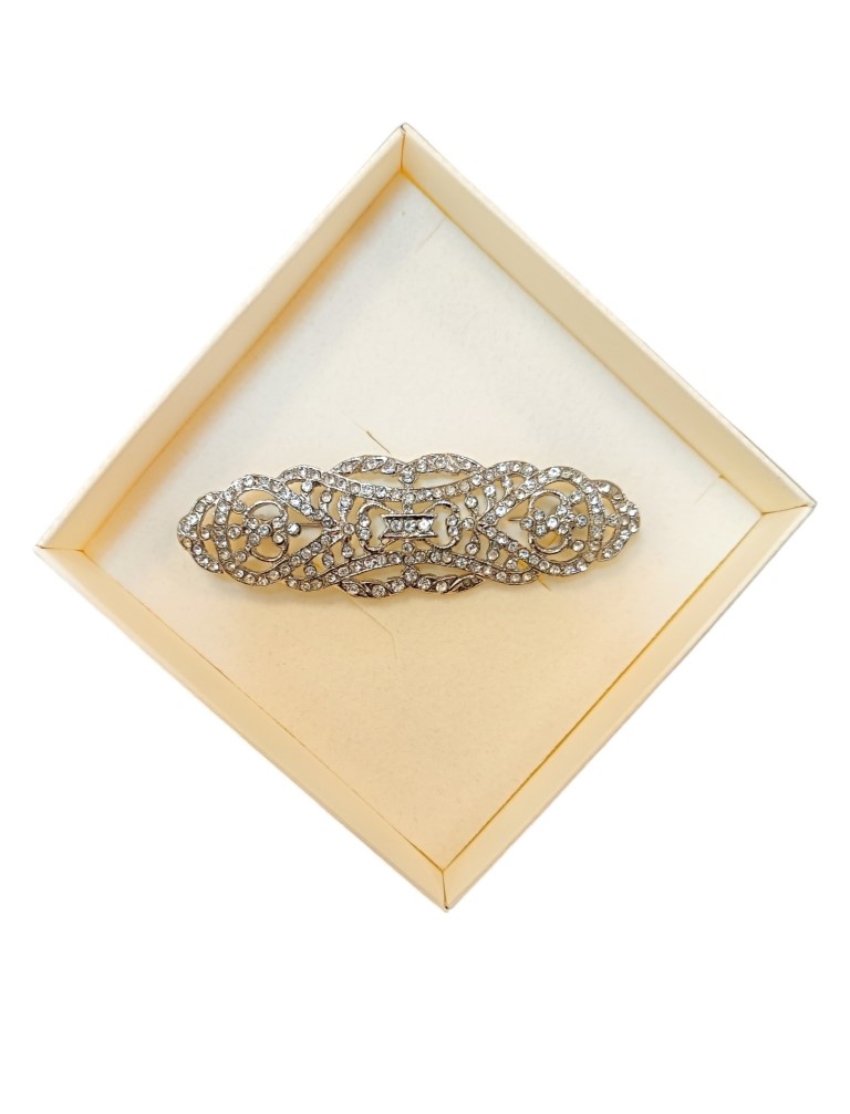 Broche Mantilla Plateado 4161