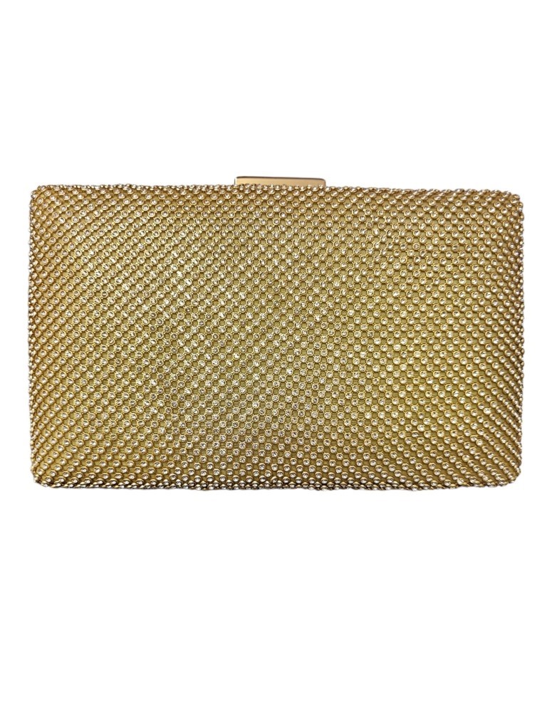 Cartera Fiesta Perlitas Cristal M0047