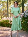 Vestido Invitada Volante Coco