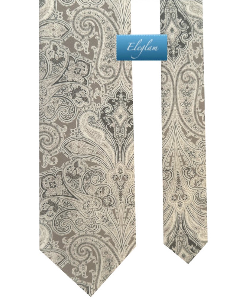 Corbata Cachemire Beige C213