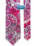 Corbata Cachemire Fucsia C191