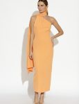 Vestido Midi Fulaz Asimétrico Dembel