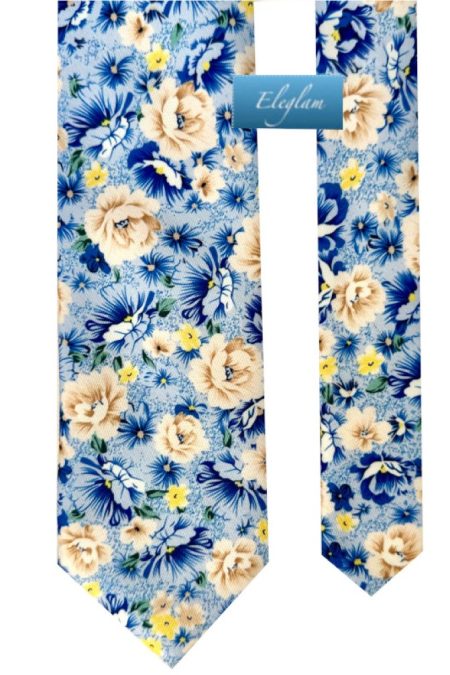 Corbata Juvenil Floral C18