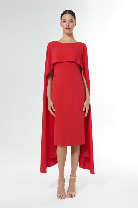 Vestido Midi Capa 51018
