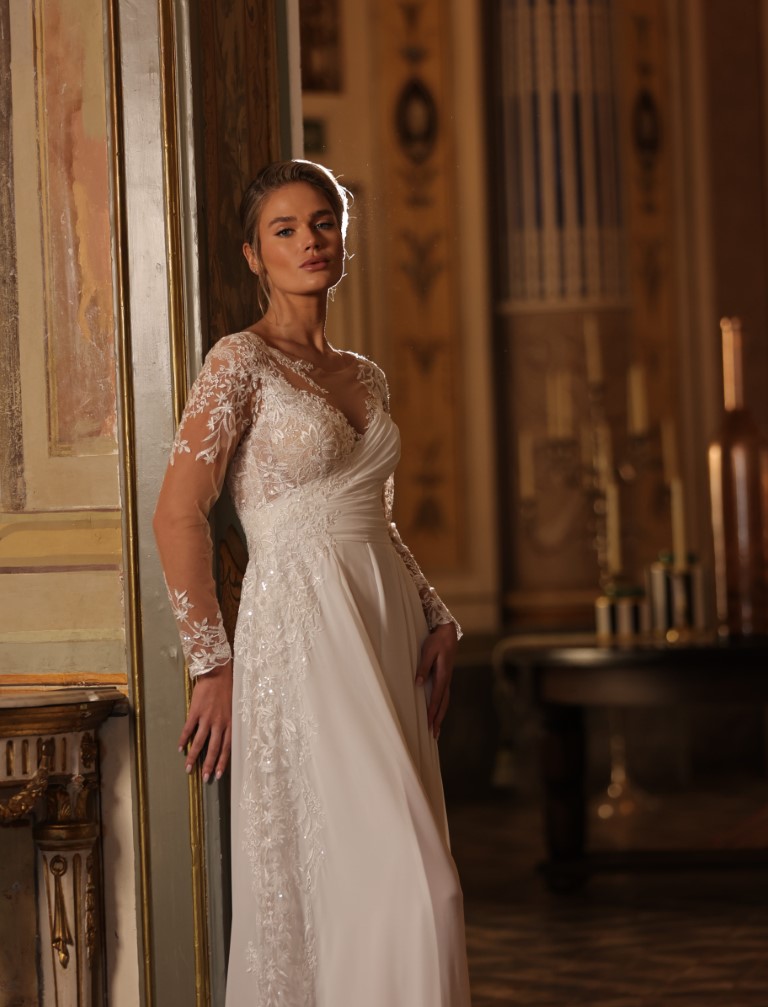 Vestido Novia Pedrería 6457 - Imagen 2