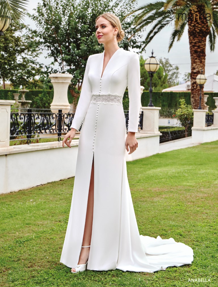 Vestido Novia Elegante Anabella