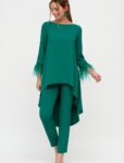 Conjunto Cardigan Cola Evalo