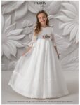 Vestido Comunión Romántico Carmy 5621