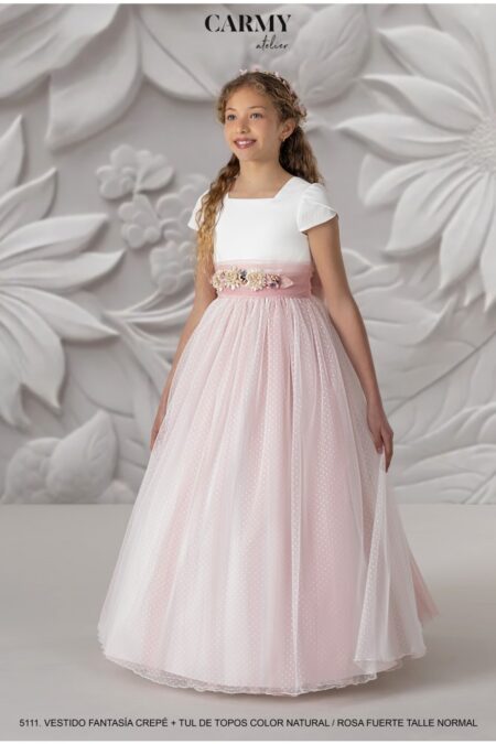 Vestido Comunión Fantasía Carmy 5111