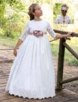 Vestido Comunión Romántico 4660