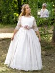 Vestido Comunión Romántico 4652