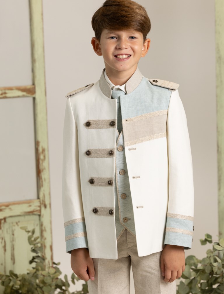 Traje Almirante Tricolor Amalio Rubio 2106 - Imagen 3