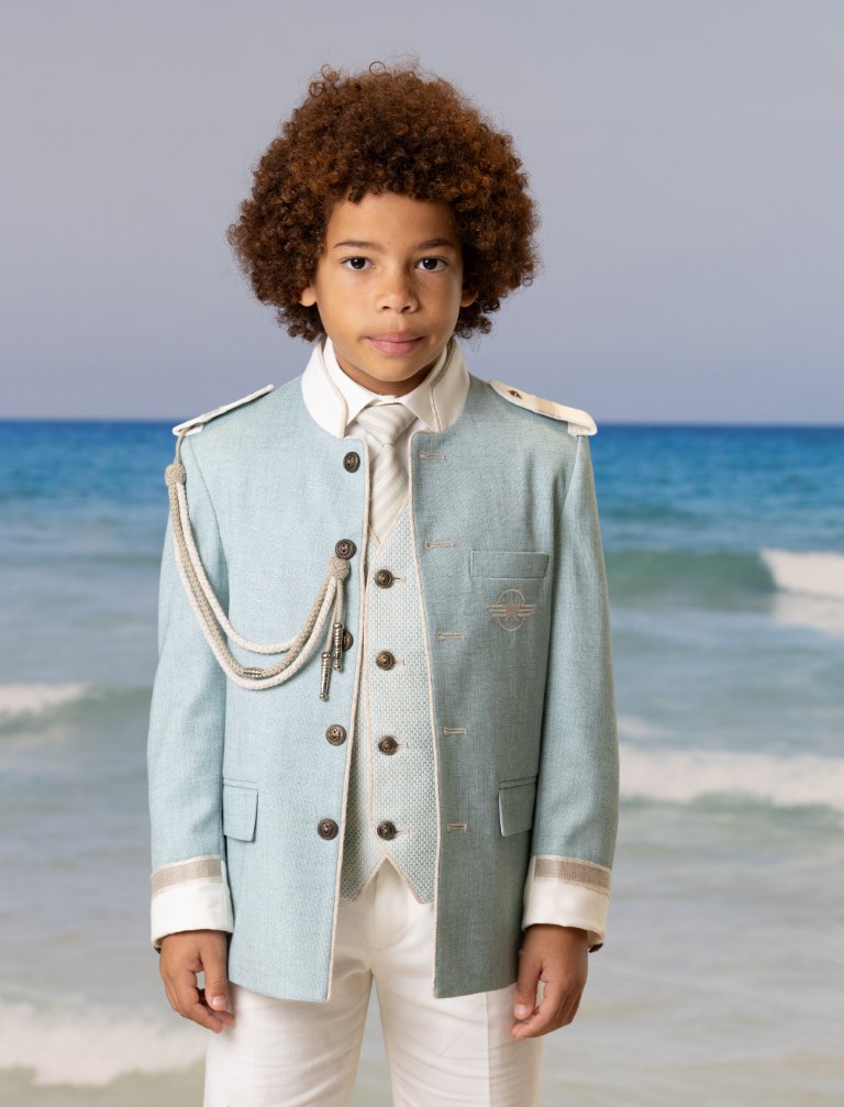 Traje Almirante Cuello Mao 1100 - Imagen 3