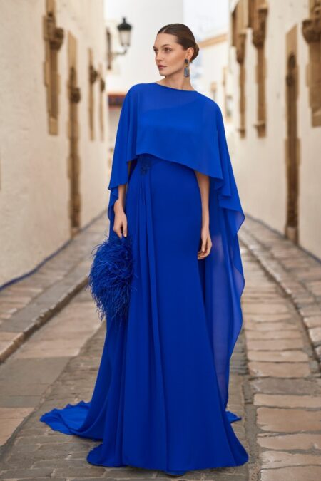 Vestido Largo Capa 9U73