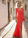 Vestido Largo Elegante 9U70