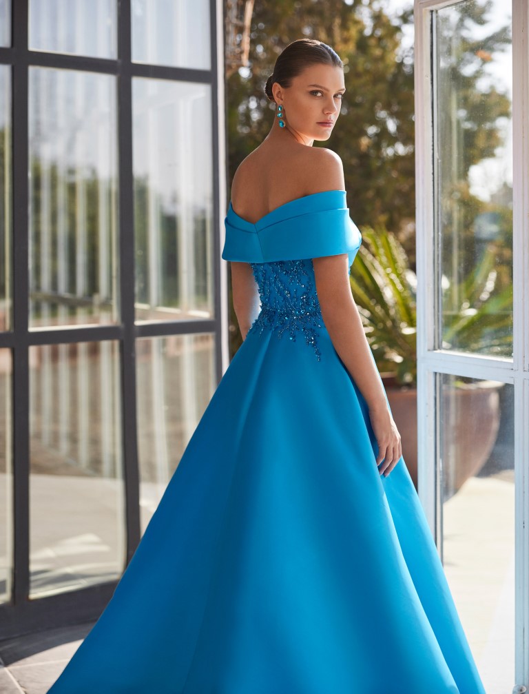 Vestido Largo Envolvente 9JE8 - Imagen 2