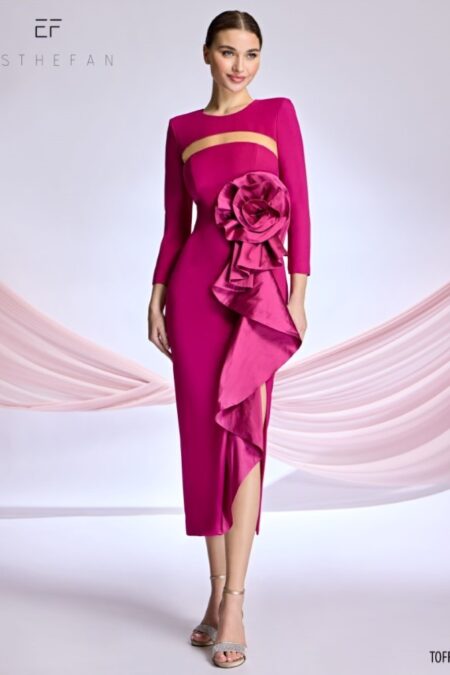Vestido Madre Novia Toffee