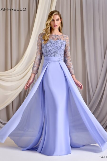 Vestido Madrina Sobrefalda Talib