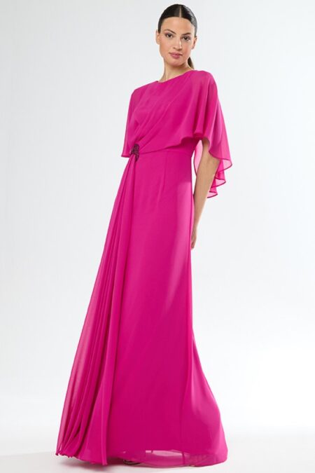Vestido Madrina Capa 51633