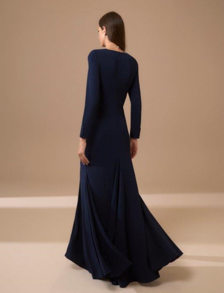 Vestido Largo Elegante Victorya - Imagen 2