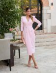 Vestido Midi Solapa Madre Comunión L112