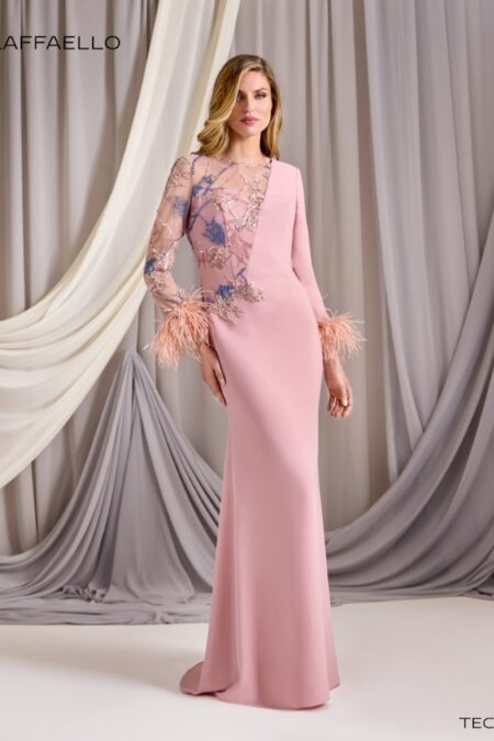 Vestido Madrina Raffaello Teca