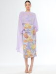 Vestido Floral Capa Gasa 51690