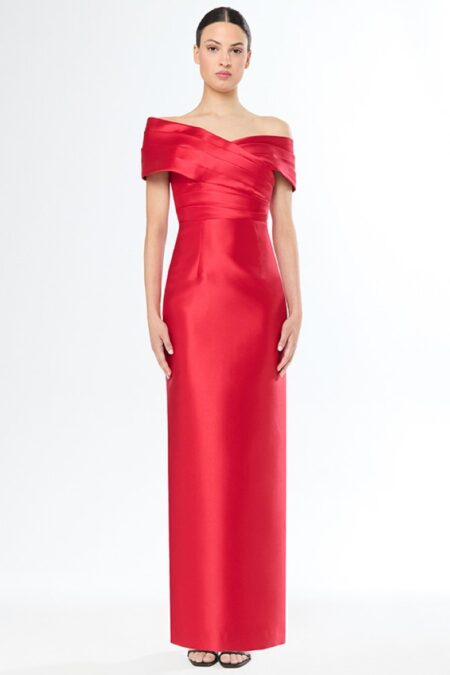 Vestido Largo Escote Envolvente 151530