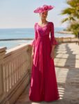 Vestido Madrina Encaje 9G25
