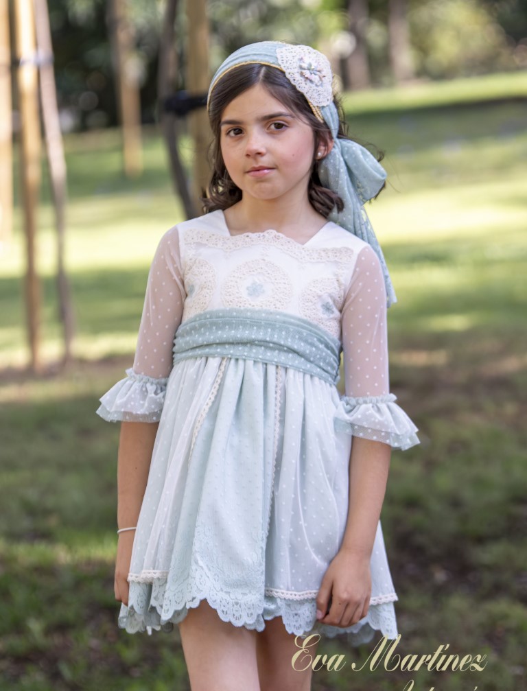 Vestido Arras Braguita Jade 38111