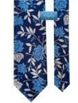 Corbata Floral Estampada C160