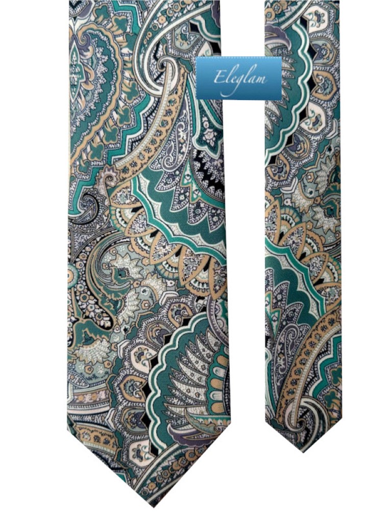 Corbata Estampada Cachemire C225