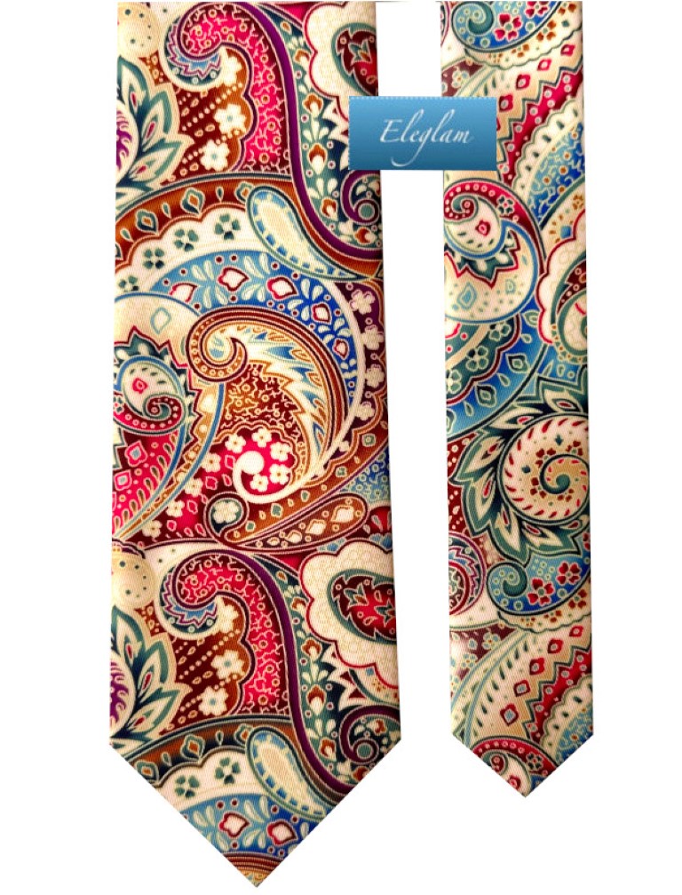 Corbata Estampada Cachemire C232