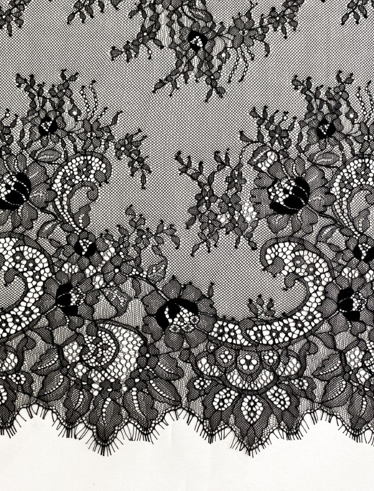 Mantilla Madrina Negra 8035 - Imagen 2