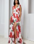 Vestido Largo Sobrefalda Desmontable 25026